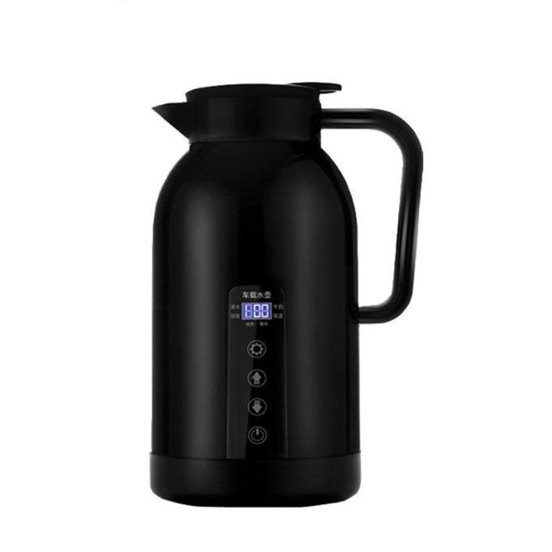 304车用加热不锈钢保温壶焖茶壶咖啡壶暖壶大容量车上烧水壶