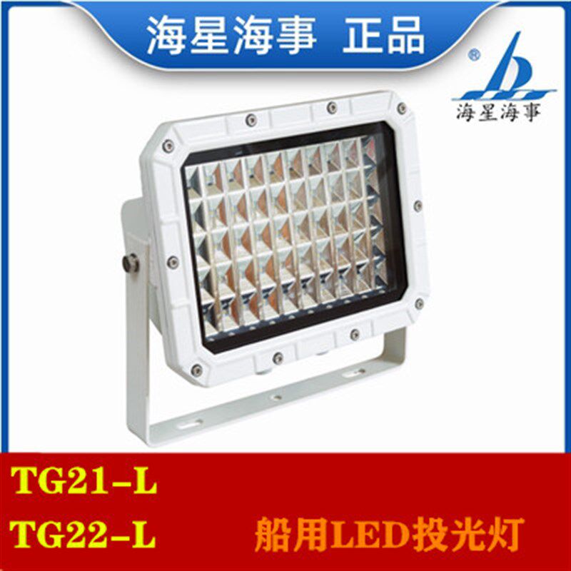 海星船用LED不锈钢投光灯TG21/22-L户外探照灯100W200W泛光灯CCS