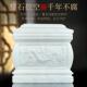 骨汉灰盒白玉石材雕青刻天玉石寿然盒一品莲928多款 殡葬随葬用品