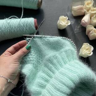 3毛00克编安拉哥兔60貂毛手NZT工织线