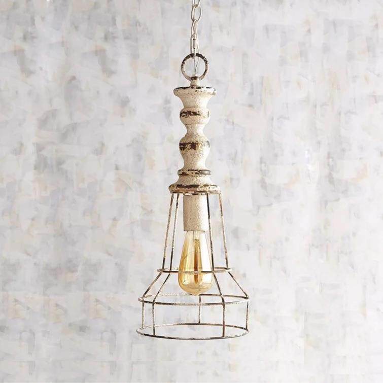 法式复古小吊灯仿古个性创意床头走廊过道玄关阳台设计师软装灯具