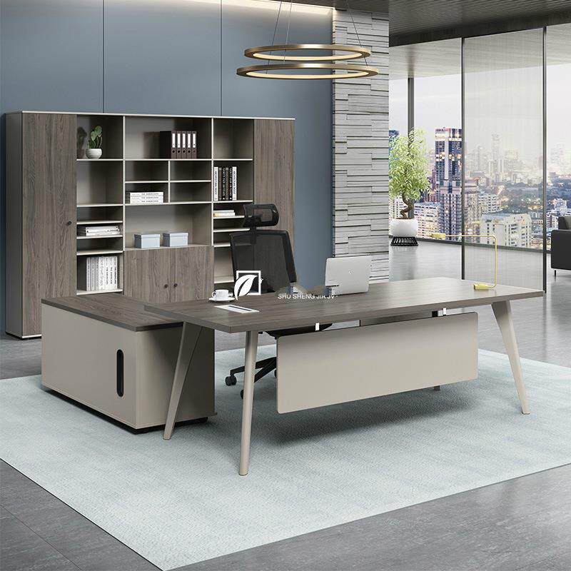 厂家直销老板桌办公桌简约现代主管经理桌椅组合大班台总裁办工桌