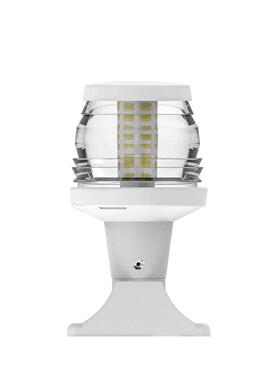 环照灯白色航海导航灯10-24V3NM固定支架船用底座圆形灯船用游艇