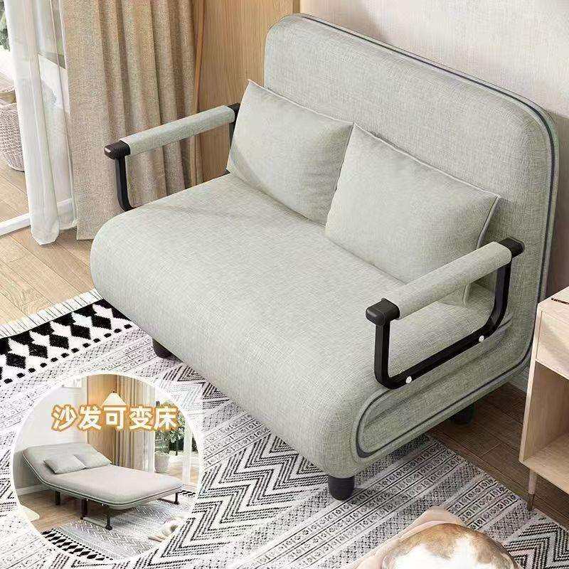 多功能两用布艺沙发可折叠沙发床办公室午休沙发椅小户型简约沙发