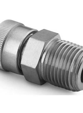 SwagelokSS-6-UT-1-4不锈钢Ultra-Torr外螺纹真空接头3/8in.1/4in