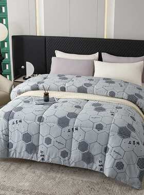 【直播供货】2024新款加厚保暖冬被石墨烯200cmX230cm6斤一件代发