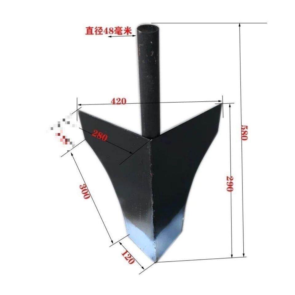 犁铧式犁起后置开沟垄垄犁手扶拖拉机起扶沟后面开沟旋耕机犁