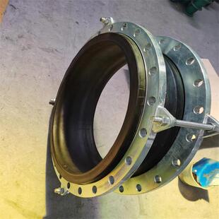 现货供应JGD不锈钢橡胶软接头KDF翻边避震喉管道橡胶软接头