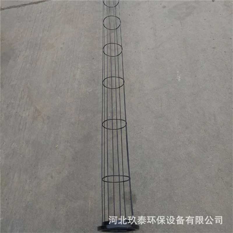 不锈钢弹簧骨架异形有机硅除尘袋笼异型高脚耐腐除尘器