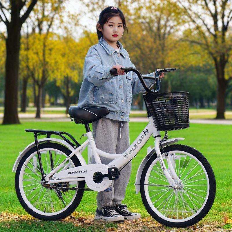儿童折叠自行车18-22寸儿童车9-10-16岁男女孩公主普通自