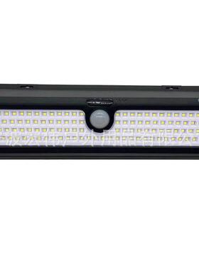 户外太阳能壁挂灯人体感应花园庭院灯亚马逊现货118led太阳能壁灯