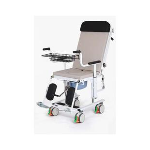 搬运老人护理椅浴室内洗澡椅带轮子推车四轮冲凉椅移位机座厕凳子