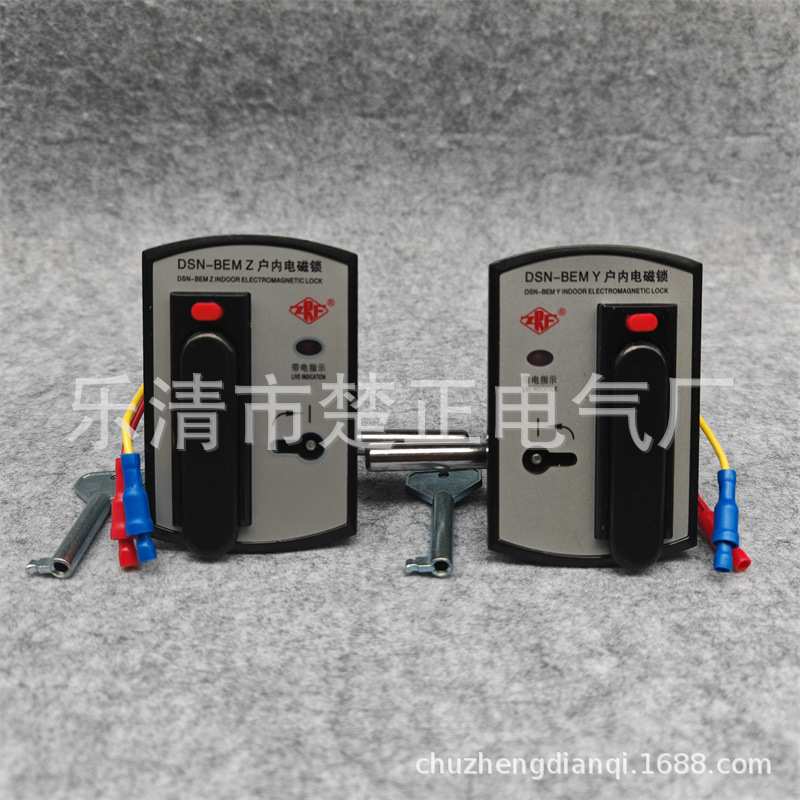 江山精益户内高压电磁锁DSN-BEM Y/Z高压柜电门锁电控锁左右开