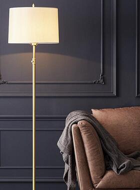 全铜美书客厅现落地灯房式卧室床52449头灯立式台灯代简约轻奢灯