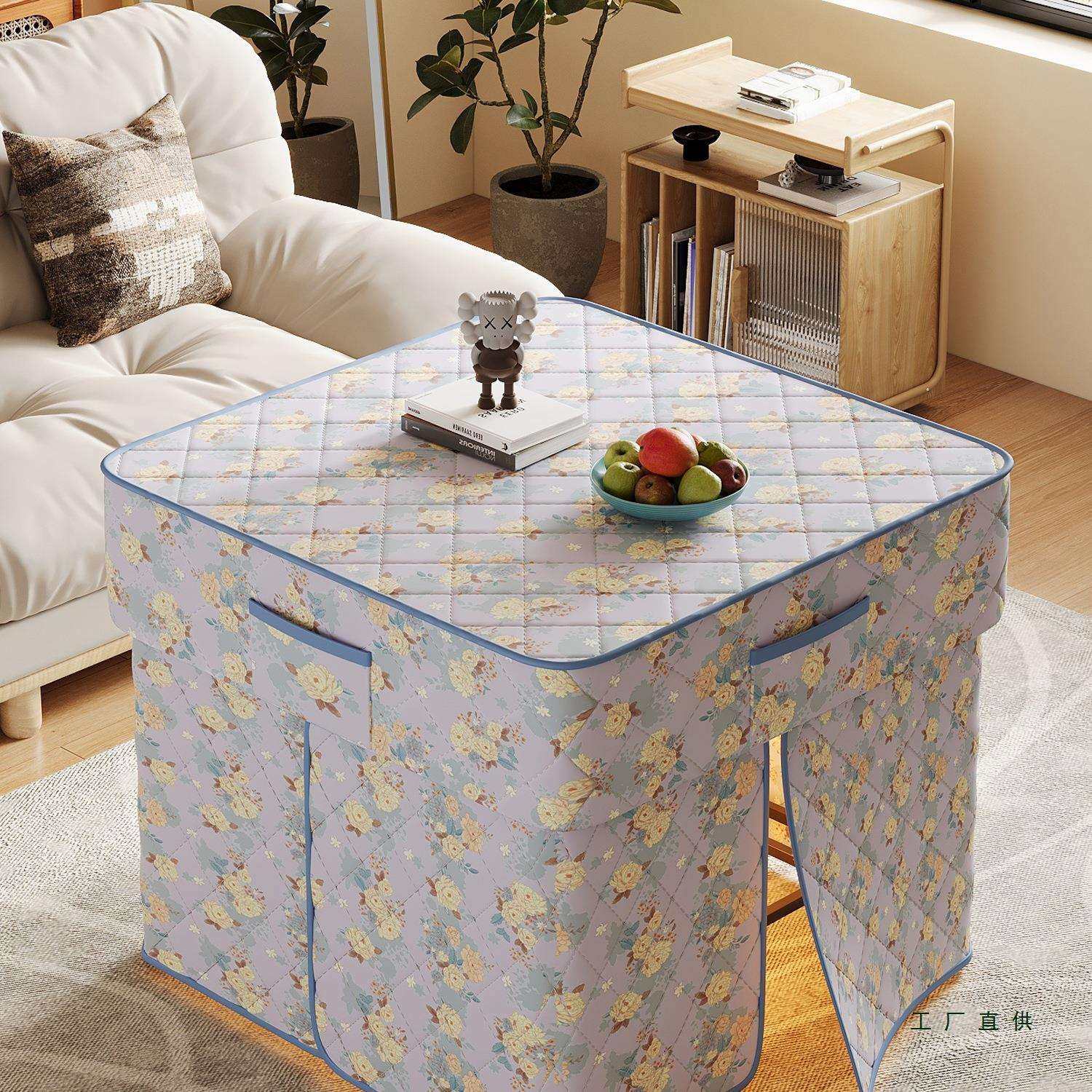 烤火桌子2025新款冬季多功能取暖家用可折叠四方桌简易餐桌茶几桌,电子元器件市场,其它元器件,淘宝优惠券,粉丝福利购,淘宝优惠卷