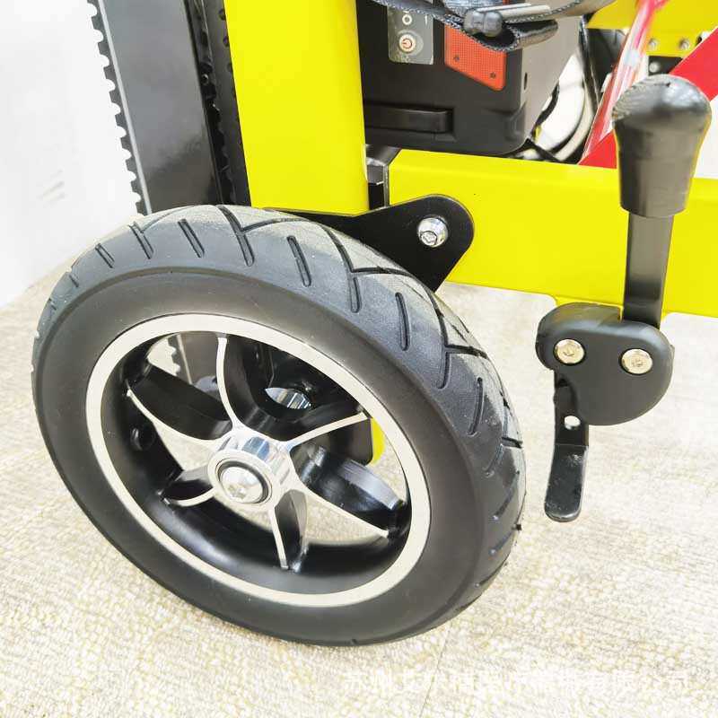 供应电动爬楼轮椅担架 可折叠智能上下楼梯爬楼车 加大轮爬楼机