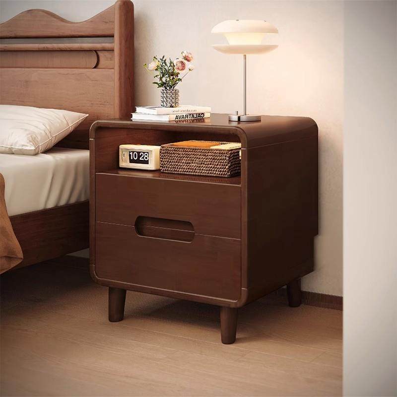 实木床头柜家用卧室2025爆款床头置物架中古风小型床边柜子收纳柜,电子元器件市场,其它元器件,淘宝优惠券,粉丝福利购,淘宝优惠卷