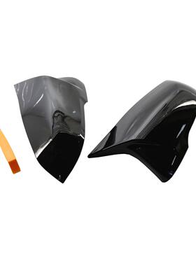 适用宝X1马F48F52牛F39F49G29倒车镜壳改装角后视1镜于外壳