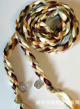 新款丝带TH95编绳礼婚礼绑礼带结成连理婚庆饰品手工编织绑织手婚