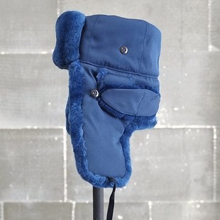 士兵皮帽防寒雷锋帽 东北帽马裤呢棉帽毛皮 老式保暖皮毛帽子