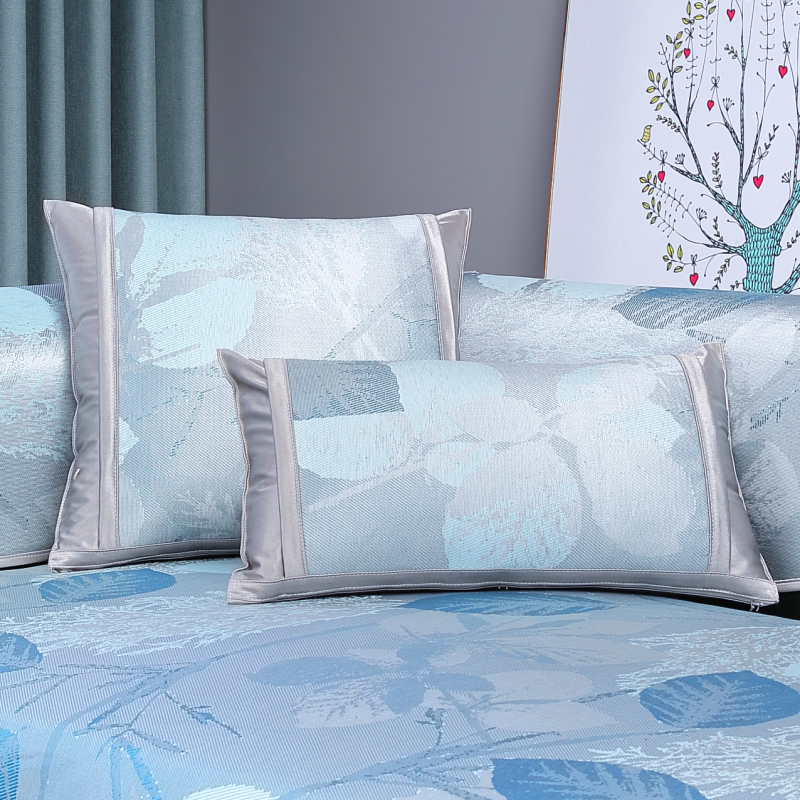 夏季抱枕靠垫冰丝凉席沙发靠枕客厅抱枕套护腰大靠背腰枕套不含芯