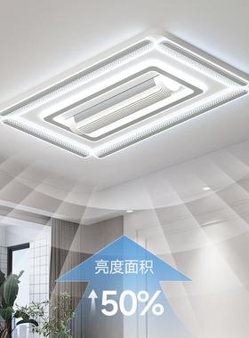SC104无叶灯风扇套极简室吸顶风扇灯超强风卧力现代简约客厅灯具