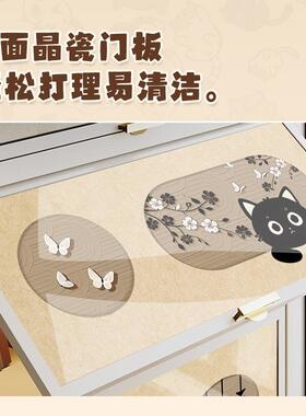 柜中古风书架落地置OYQ物客架厅家用铁艺收纳书柜储物体一靠墙