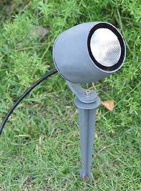 装饰灯店圆形投光灯照树灯新款-LL20埋地地插防草雨酒水地灯彩色