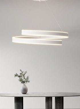 极简餐厅吊约灯设卧计师创AL680451意2025年餐新款现代简室灯客厅