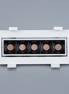led格栅灯可调角宽度75mm1030W嵌-入线条灯欧GS-2310司朗3030式商