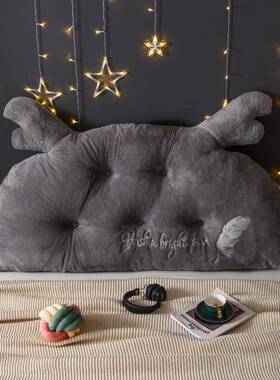 韩版头靠垫枕床YL-20191上双人靠儿童床靠垫卡通可床靠背爱垫公主