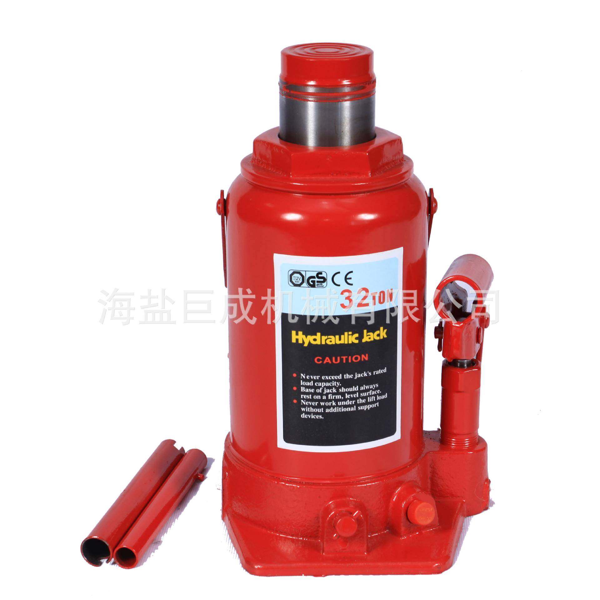 供应2T立式液压千斤顶/起重工具/HydraulicBottleJack重型