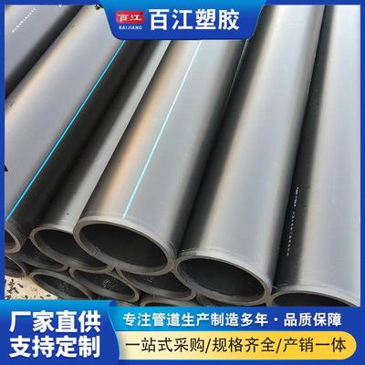 DN200钢丝网骨架管厂家现货黑色复合给水管大口径供水管按需生产