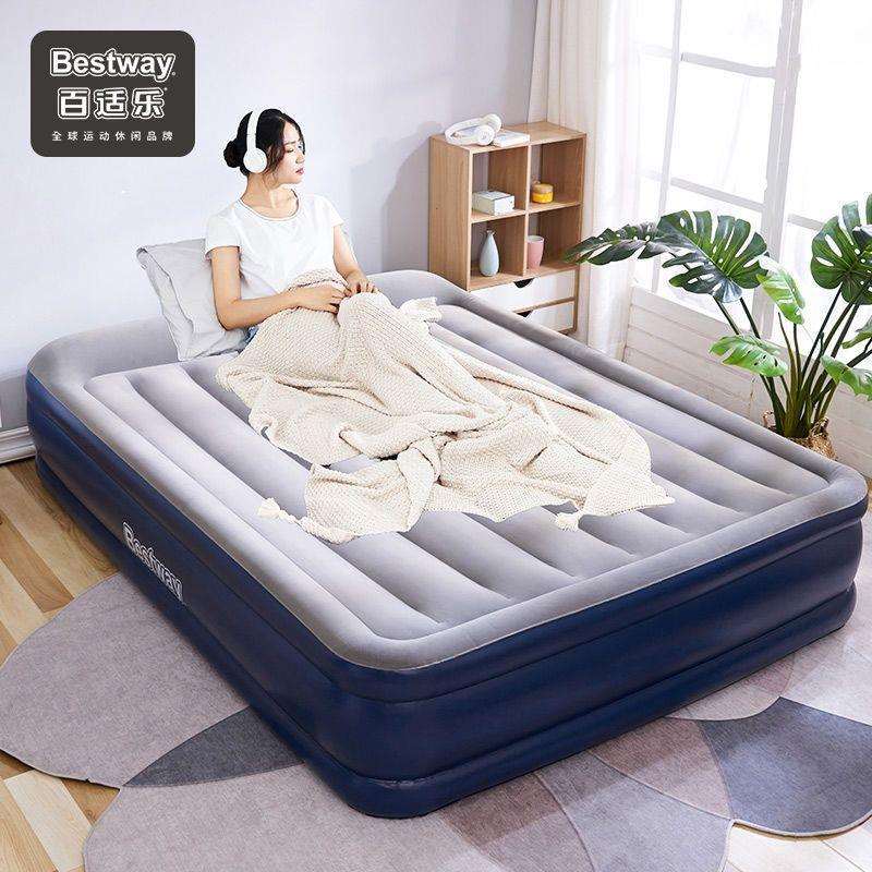 Bestway百适乐充气床单双人充气床垫家用地铺户外气垫床便携式图片
