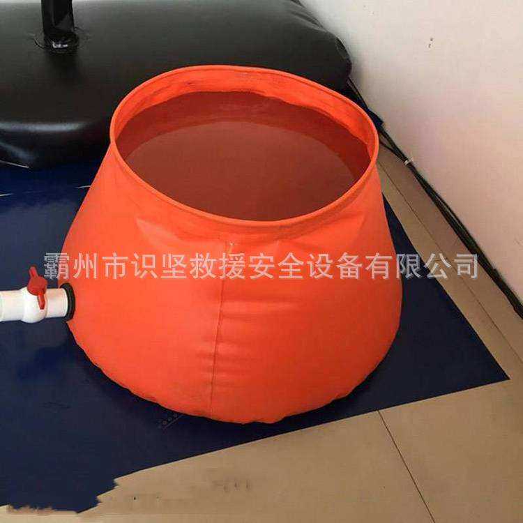 民政救灾2000L可移动水囊户外应急可折叠储水罐聚氨酯移动水池