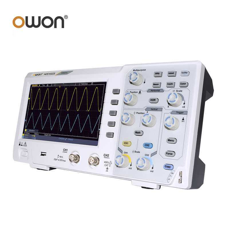 利利普 owon NDS1022S 数字示波器 20M带宽双通道