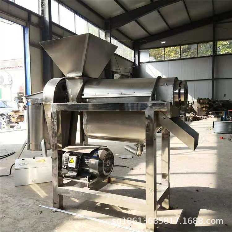 梨膏加工雪梨工业榨汁机 大型水果破碎挤汁机 菠萝柠檬汁液压榨机