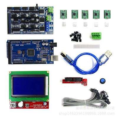 3d打印机配件12864显示屏Ramps1.6控制板Mega2560主控板4988