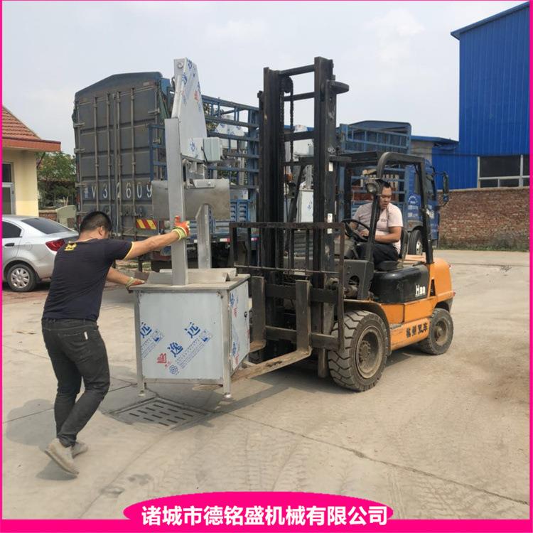 切割猪腿机器液压式鲜猪头劈半机去猪脸猪蹄毛设备