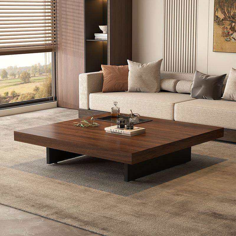 茶几实木高级极简正方形意式阳台家用客厅简约小户型茶几桌,电子元器件市场,其它元器件,淘宝优惠券,粉丝福利购,淘宝优惠卷