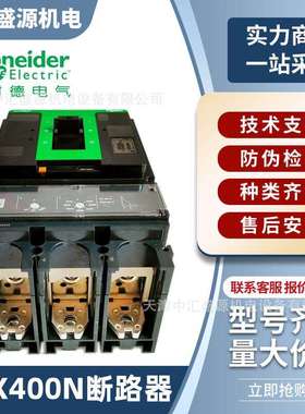 NSX400N塑料外壳断路器250a400a配电箱3p4p三相四线电动机断路器