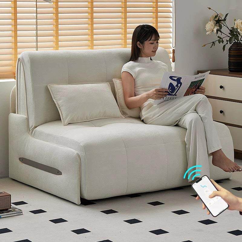 智能电动沙发床一体两用多功能伸缩可折叠小户型客厅卧室2025新款