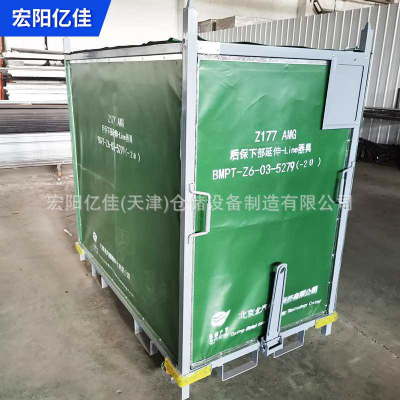 天津汽车部件门槛料架零配件物料货物架汽配货架台车重型承载