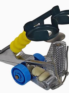 建达隆木工手提拼缝机木皮拼缝线JD-2手动拼接机缝木皮机器配件