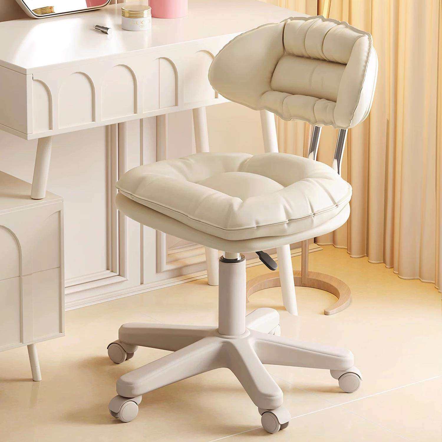 可升降化妆椅梳妆台椅卧室靠背滑轮凳网红简约旋转椅子美甲凳新品,电子元器件市场,其它元器件,淘宝优惠券,粉丝福利购,淘宝优惠卷