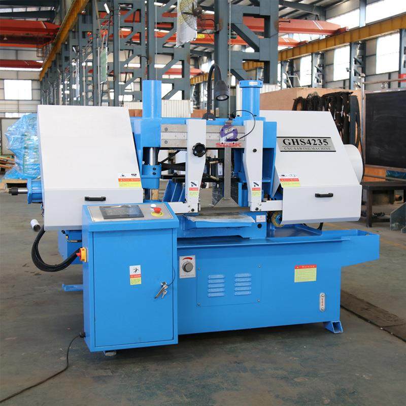 小型数控锯床GHS4230数控锯床双立柱金属带锯床PLC控制数控锯床,五金/工具,机床,淘宝优惠券,粉丝福利购,淘宝优惠卷