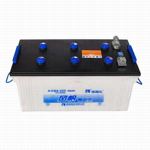 6-CQA-225风帆开口式加水电瓶 SAIL发电机蓄电池组12V225Ah