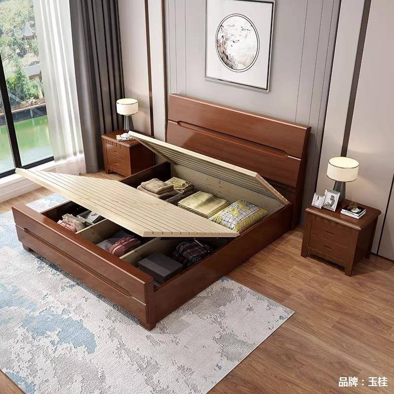 工程单工厂儿直供实木人1米1.21.35米童床1.5761.8米成老单双人人