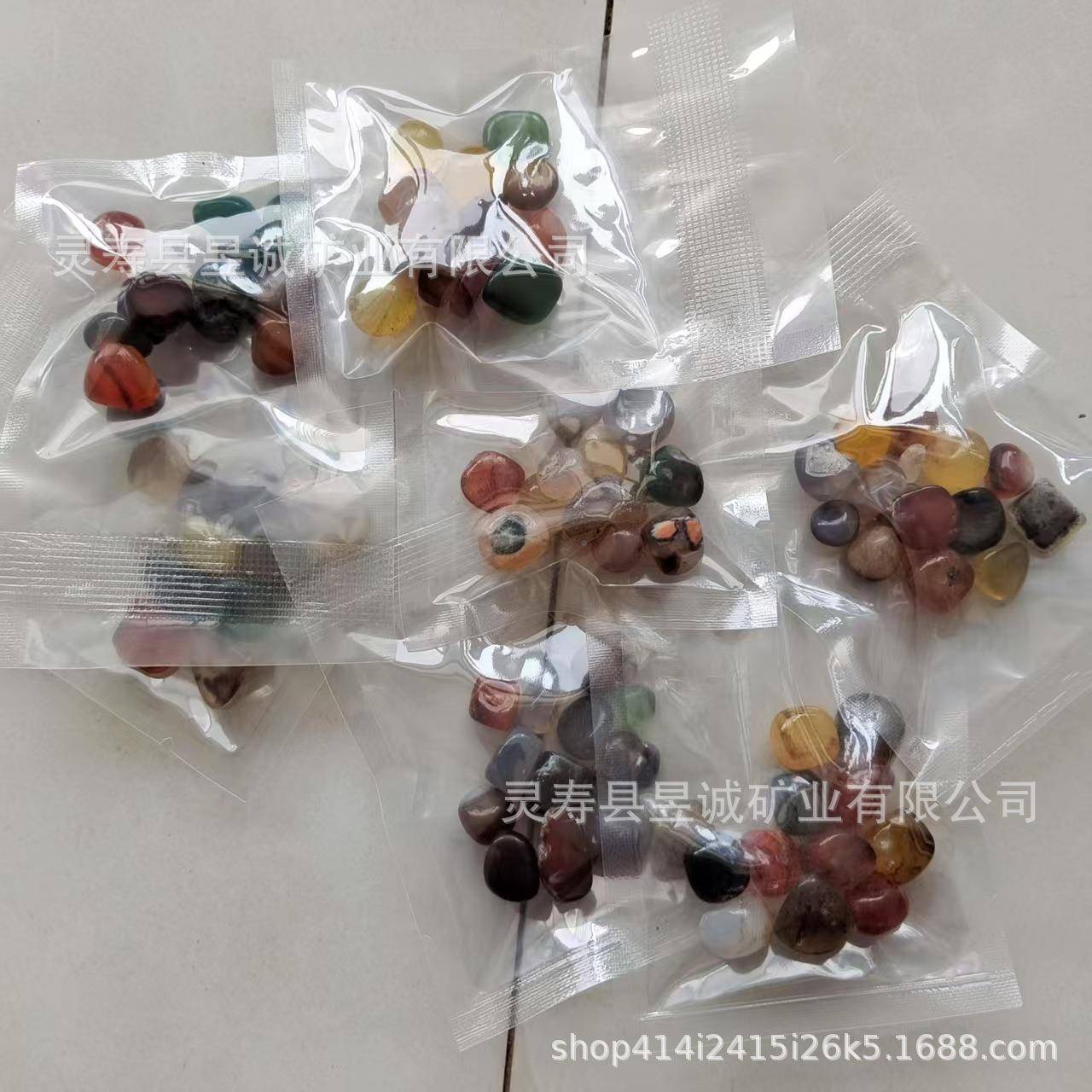 鱼南京雨花多石五彩头玛瑙石鹅卵石缸石造景石子花KRH盆栽肉铺面