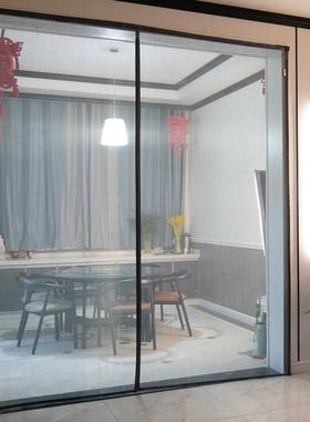 全尺寸大防蚊帘金刚网整根门防长磁条磁IGC吸纱门门防蝇蚊帘多片